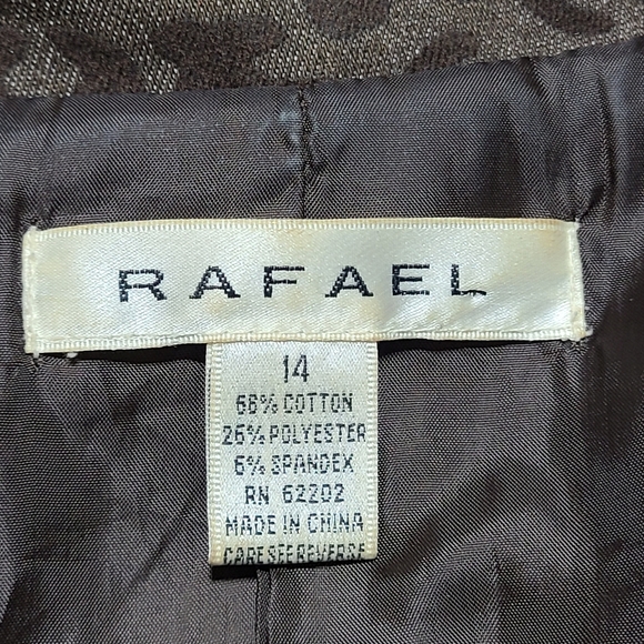 Rafael Leopard Button Down Coat size 14 - Picture 5 of 9